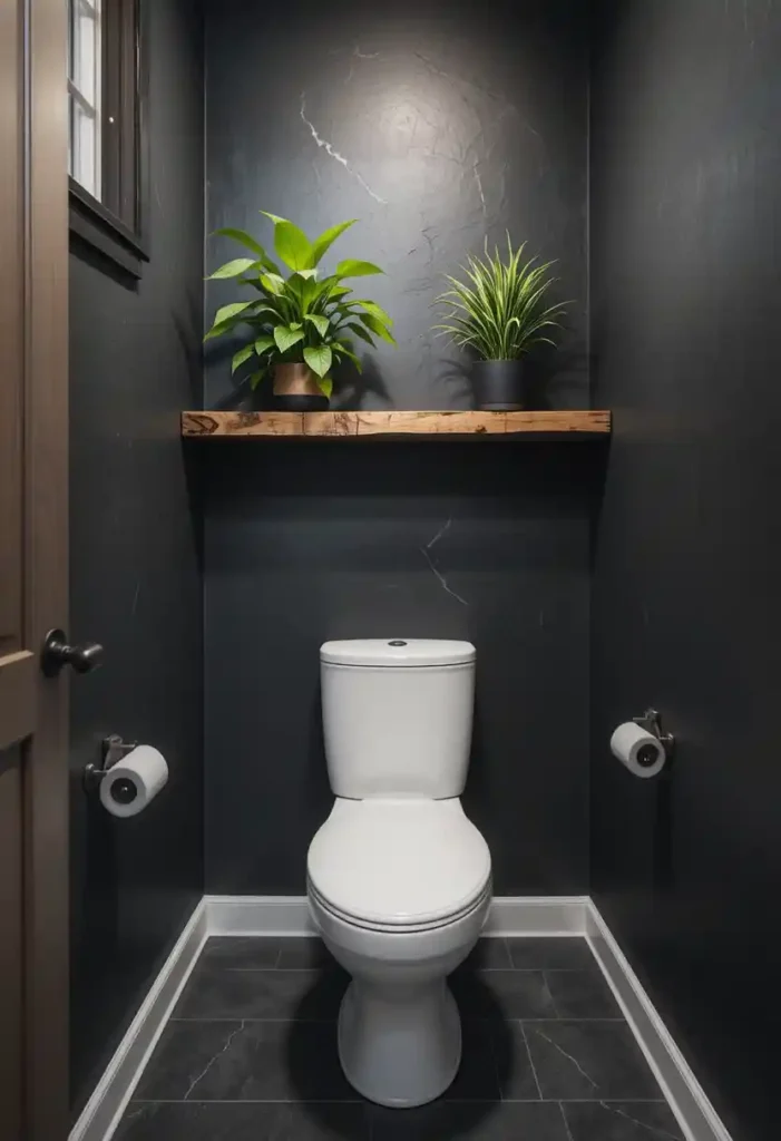  Natural Elements That Soften Dark Schemes