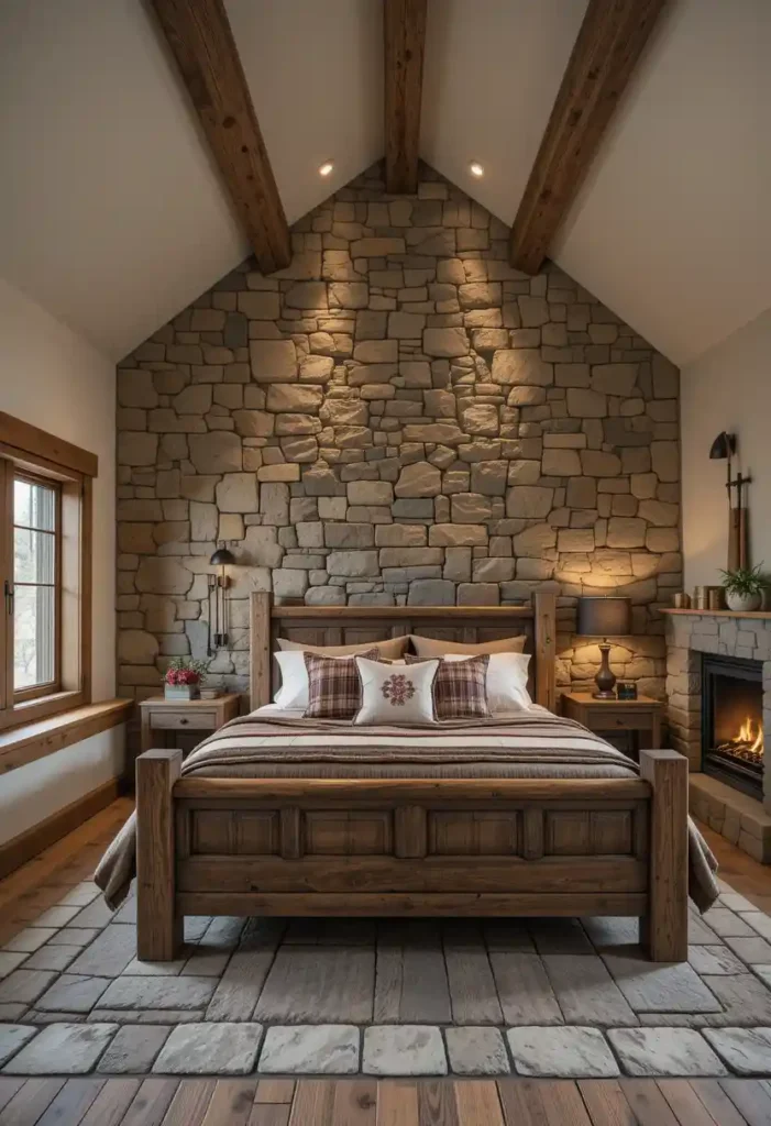 Natural Stone or Brick Accents