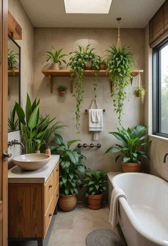 Plants That Thrive in Bathroom Environments