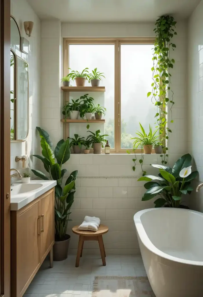 Plants That Thrive in Bathroom Humidity