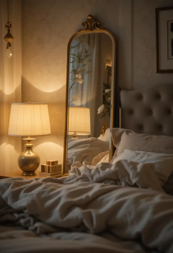 Production Magic in terms of Lights to create a Mirror