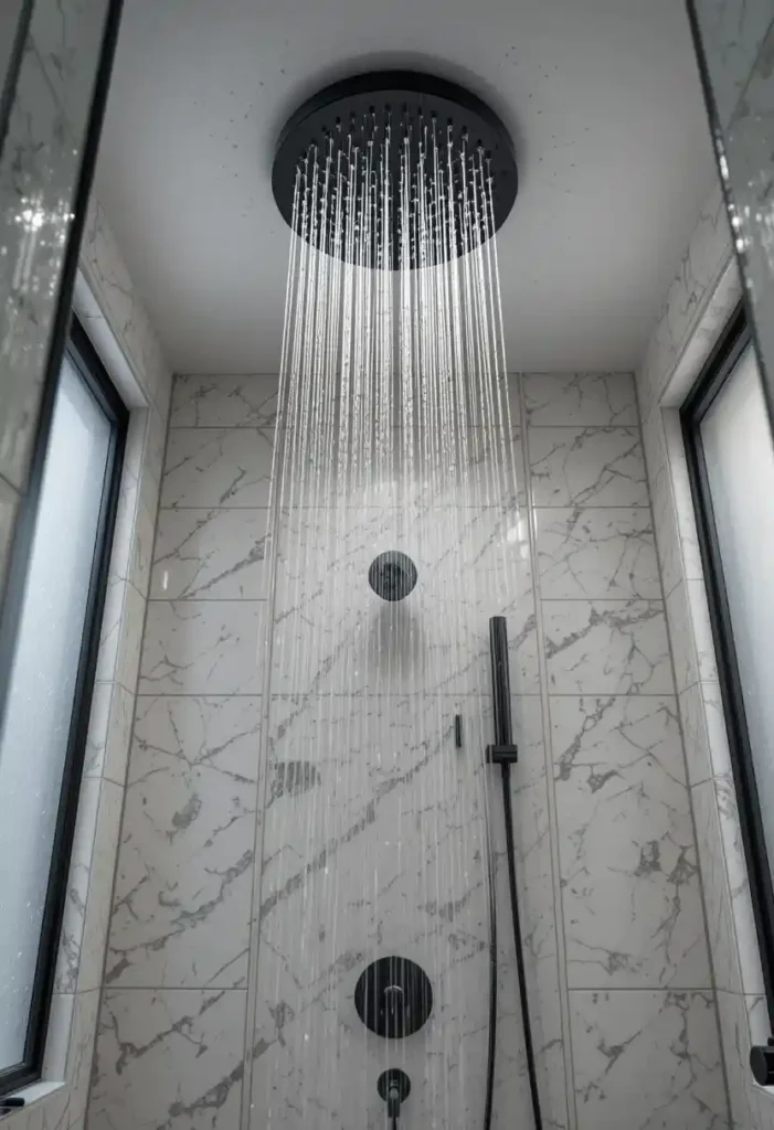 Rain showerheads