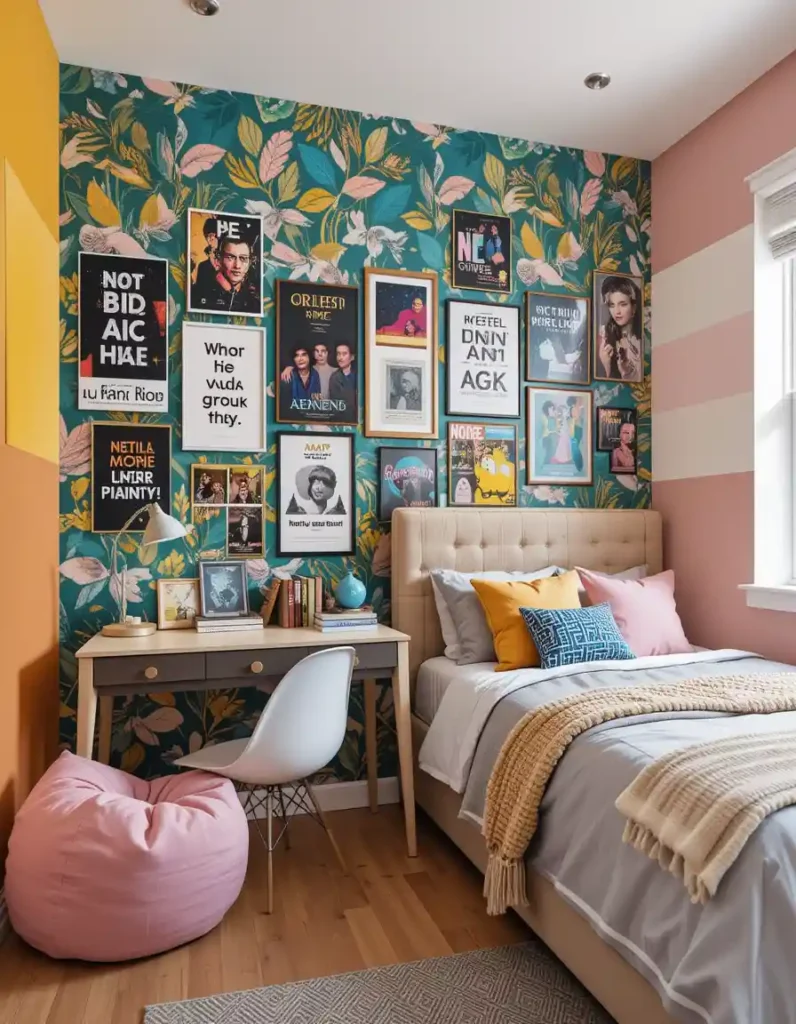 Start with a Statement Wall That Screams Personality
