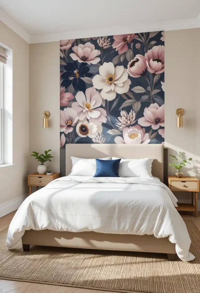 Statement Wallpaper Accent Wall