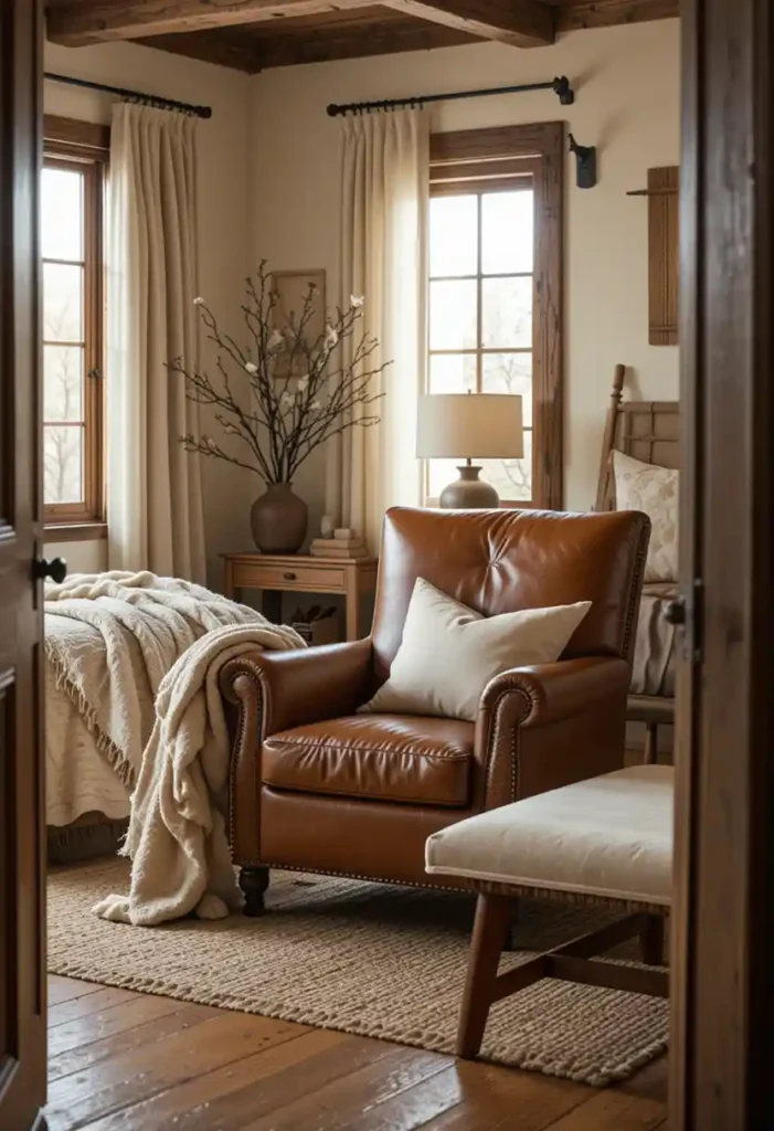 Strategic Leather Furniture Placement