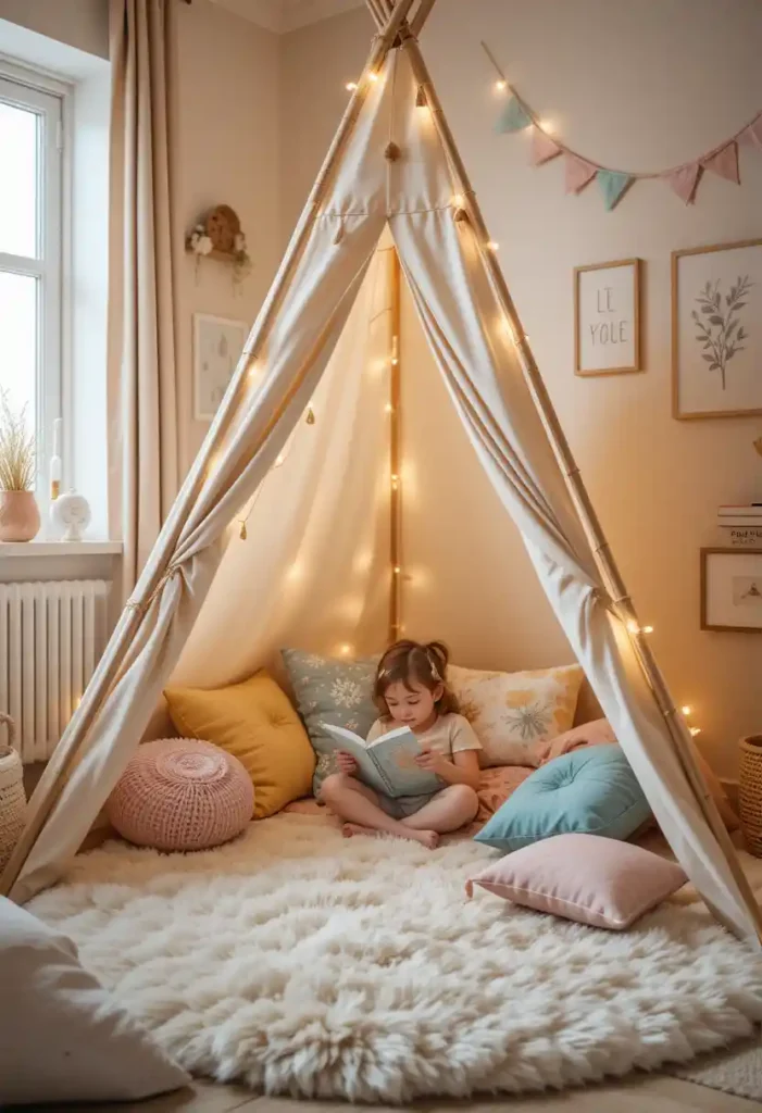 Teepee Reading Corner
