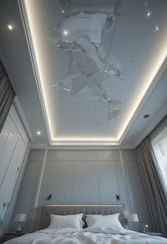 The Ceiling Mirror Accent