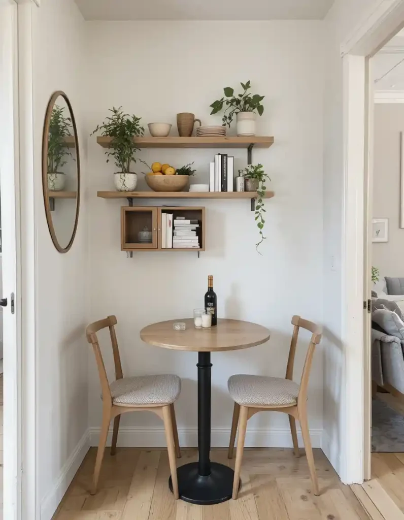 Think Vertically with Wall-Mounted Storage
