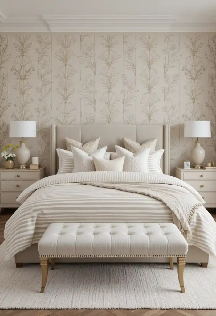 . Throw In Beige-on-Beige Patterns (Trust Me on This)