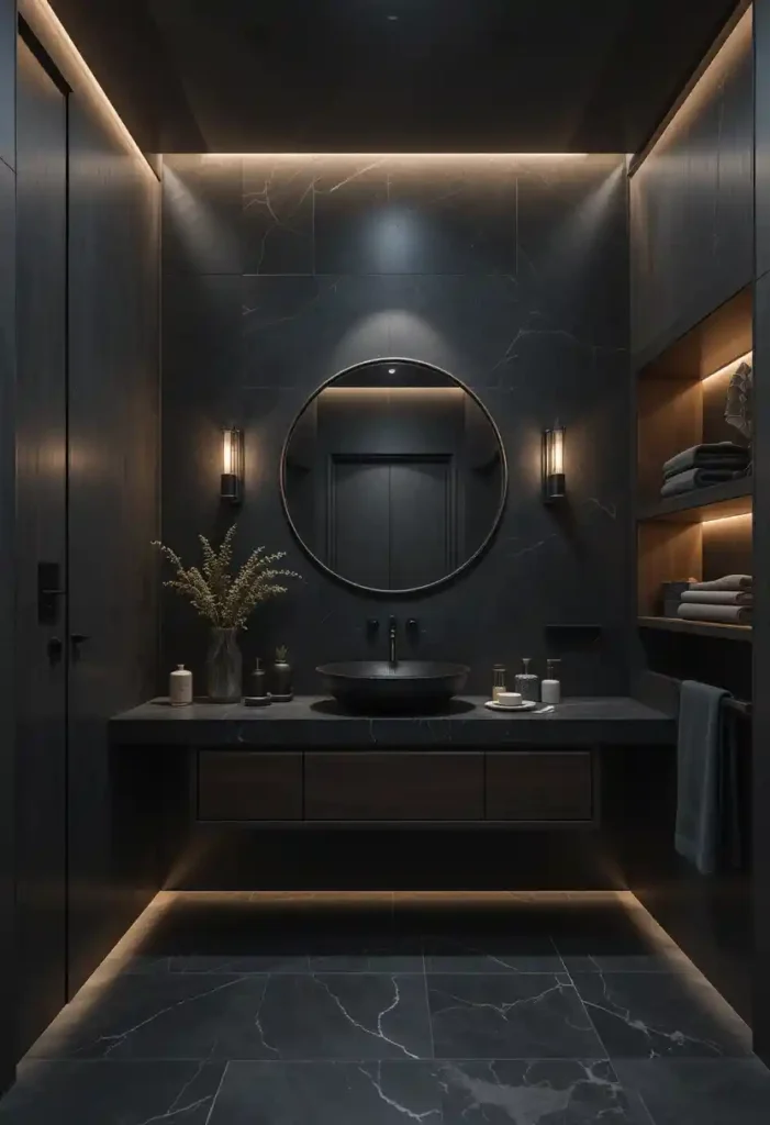 Understanding Dark Bathroom Design Philosophy