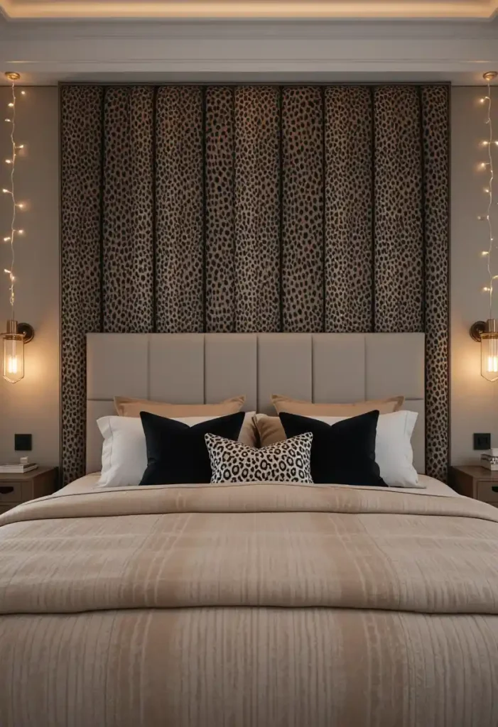 Upgrade the Headboard Game with a Leopard Backdrop