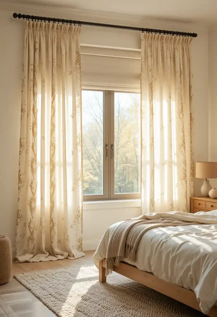 Use Leopard Print in Your Curtains (Cautiously)