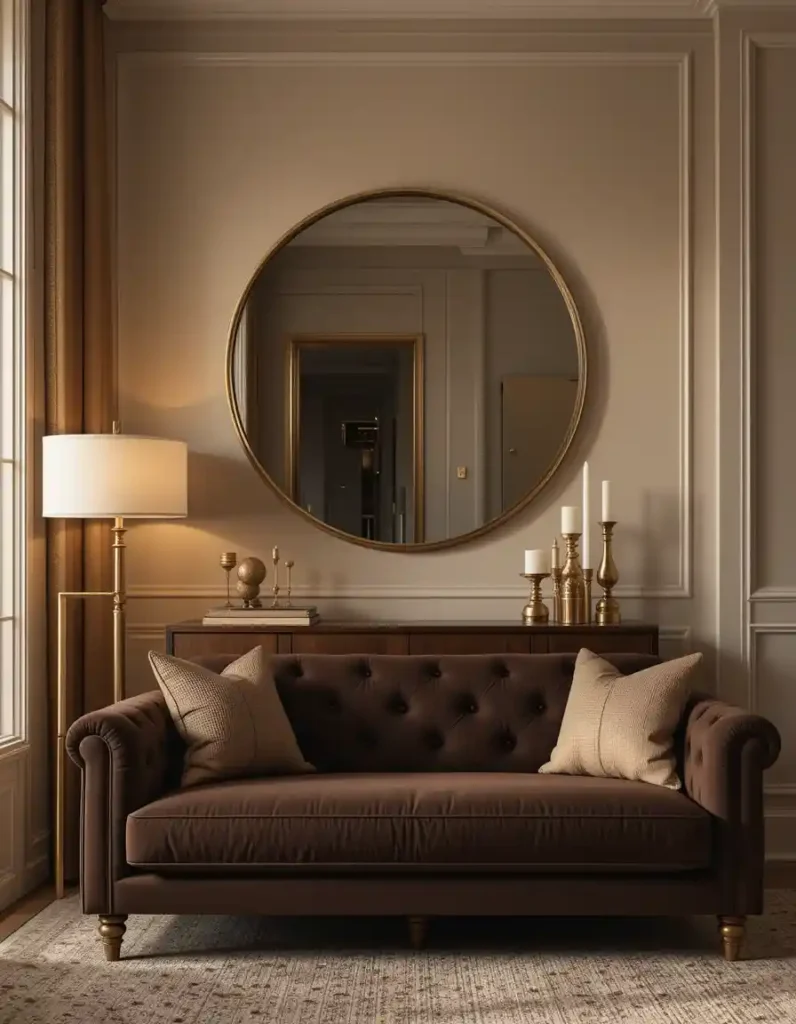 Use Metallic Accents for a Touch of Glam
