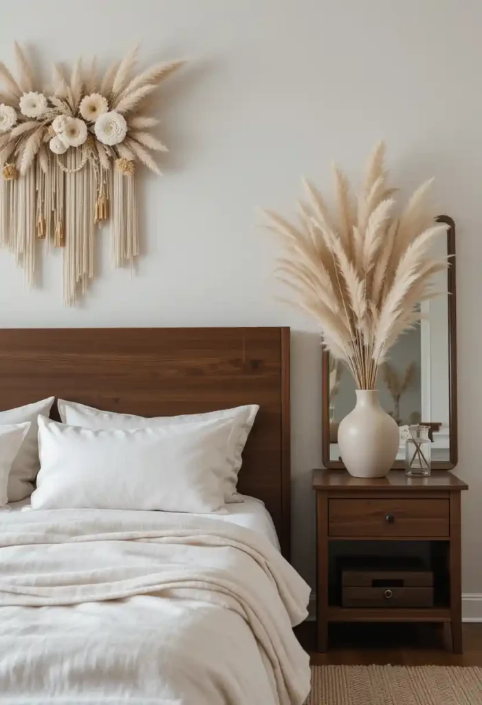 Use Pampas Grass for Soft Contrast