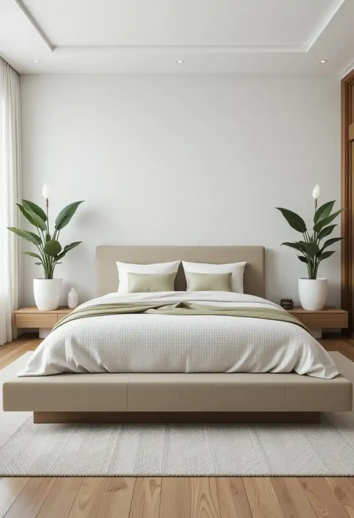 Use Plants to Frame Your Bed