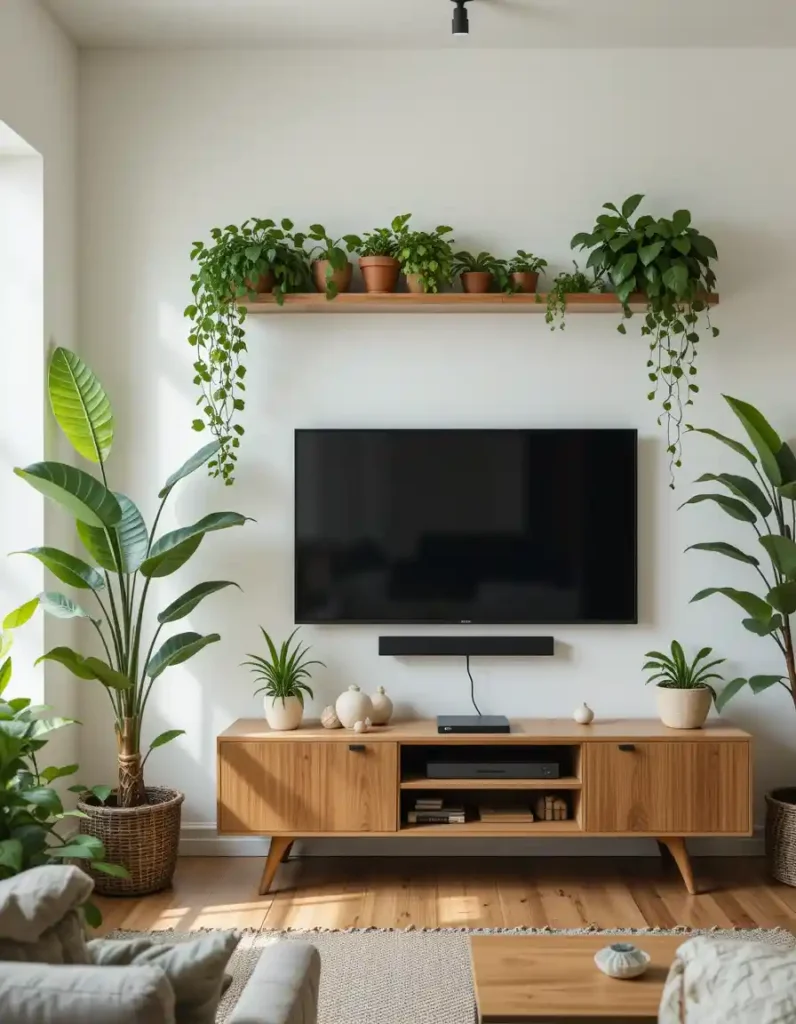 Use Plants to Soften the Techy Look