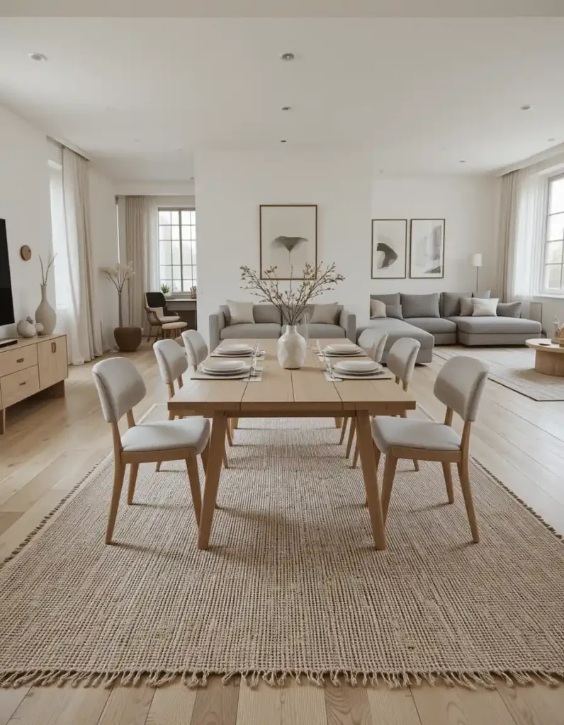 Use Rugs to Define the Space