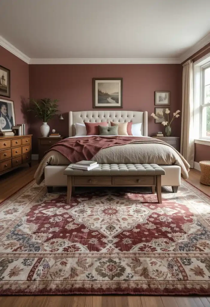 Vintage-Style Area Rug