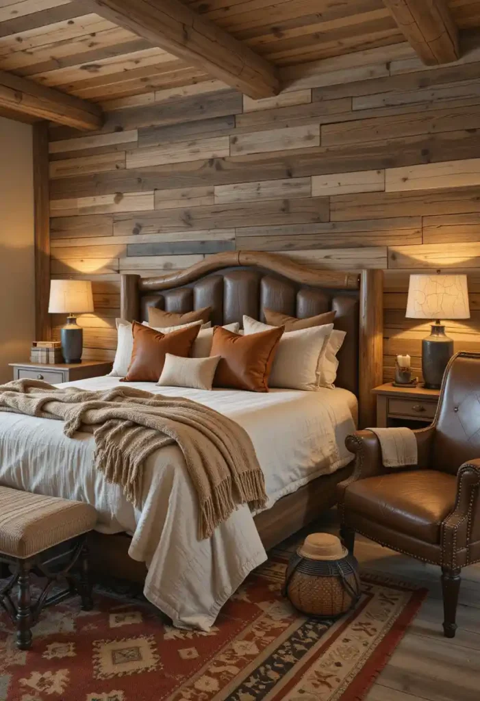 Western Bedroom Textures