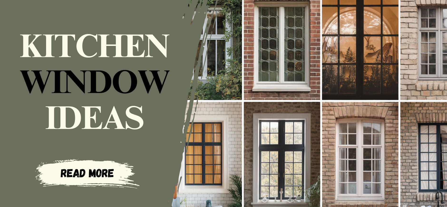 10 Beautiful Kitchen Window Ideas to Copy