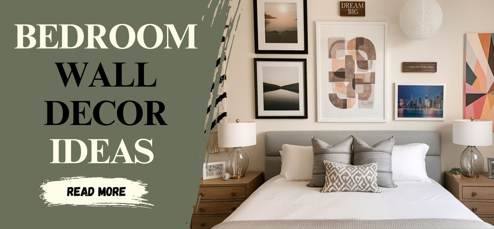 10 Bedroom Wall Decor Ideas Above Bed