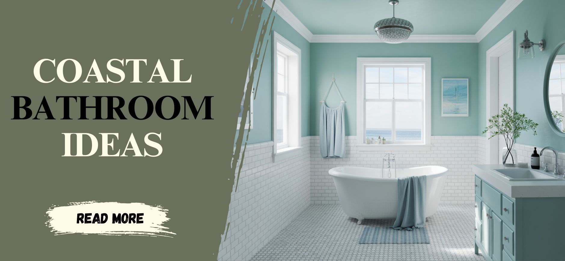 10 Coastal Bathroom Ideas for a Breezy Look