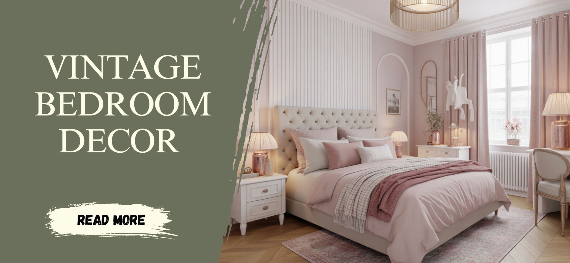 10 Effortless Vintage Bedroom Ideas for a Soft, Feminine Touch