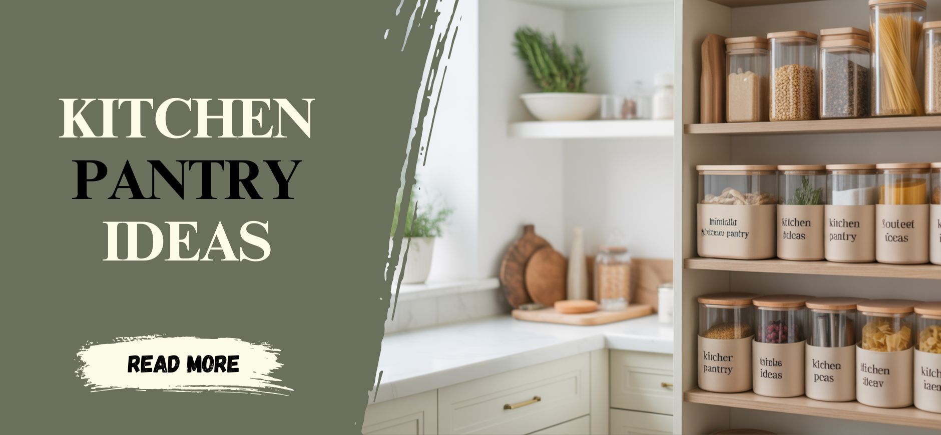 10 Minimalist Kitchen Pantry Ideas That'll Transform Your Cooking Space