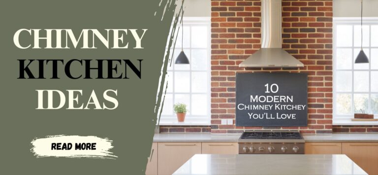 10 Modern Chimney Kitchen Ideas You'll Love