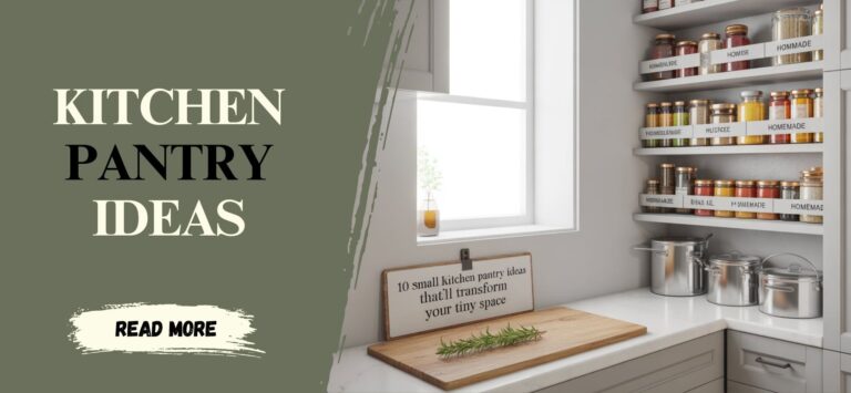 10 Small Kitchen Pantry Ideas That'll Transform Your Tiny Space