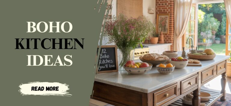 12 Boho Kitchen Ideas You'll Love