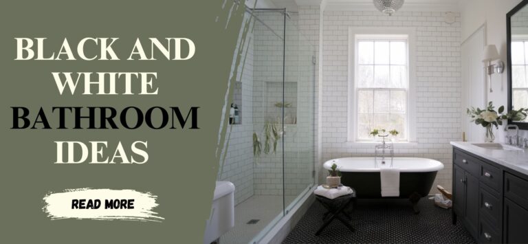 12 Chic Black and White Bathroom Ideas That'll Make You Want to Renovate Right Now