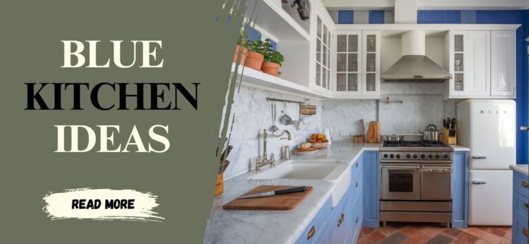 12 Chic Blue Kitchen Ideas to Copy Now