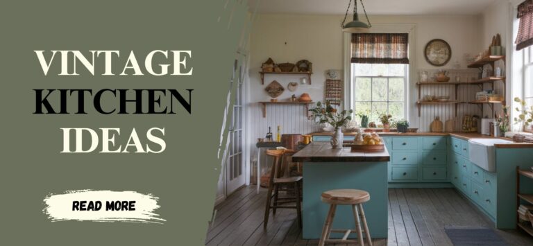 12 Cozy Vintage Kitchen Ideas You'll Love