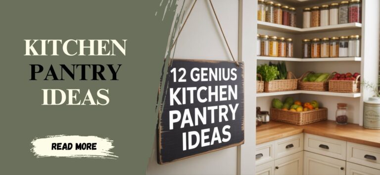 12 Genius Kitchen Pantry Ideas