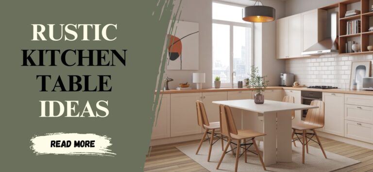 12 Modern Kitchen Table Ideas You'll Love