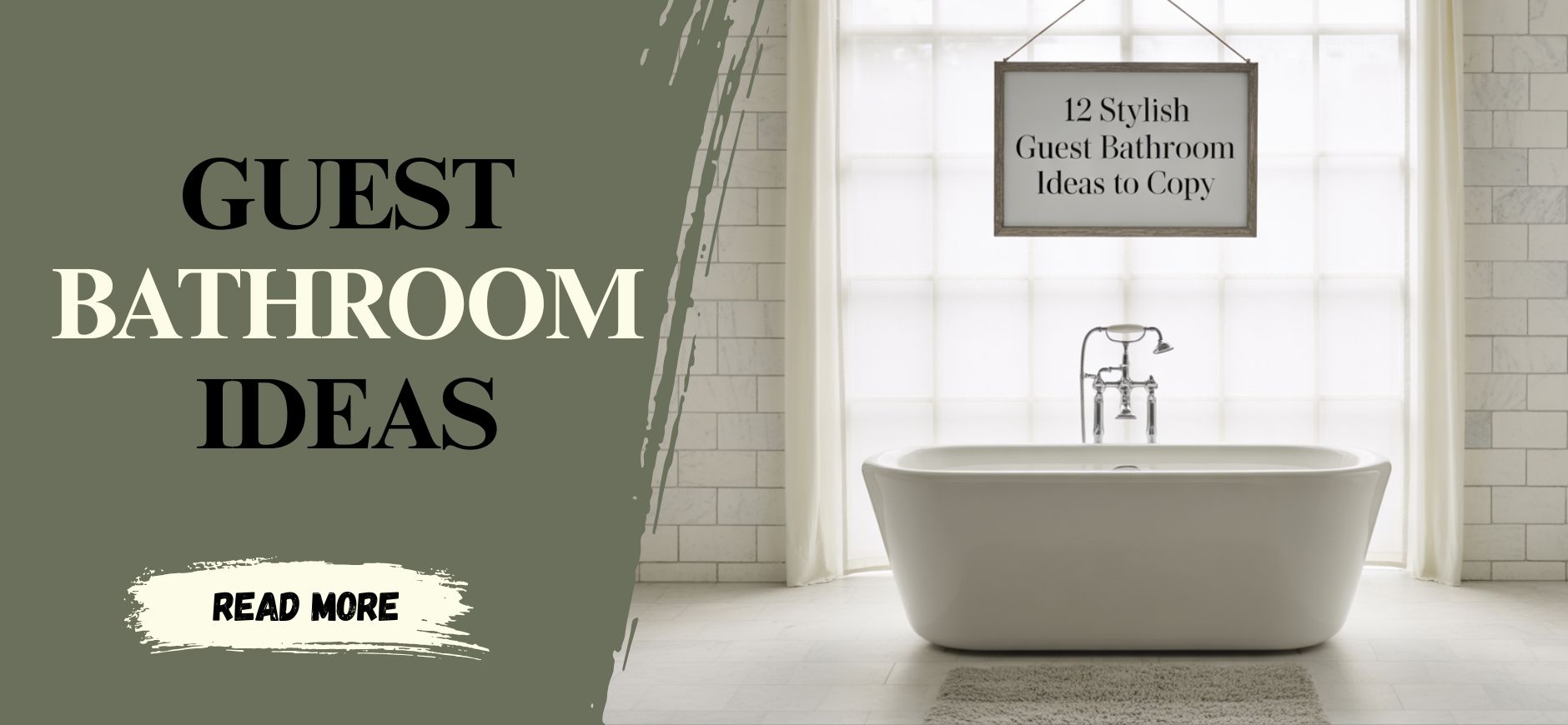 12 Stylish Guest Bathroom Ideas to Copy