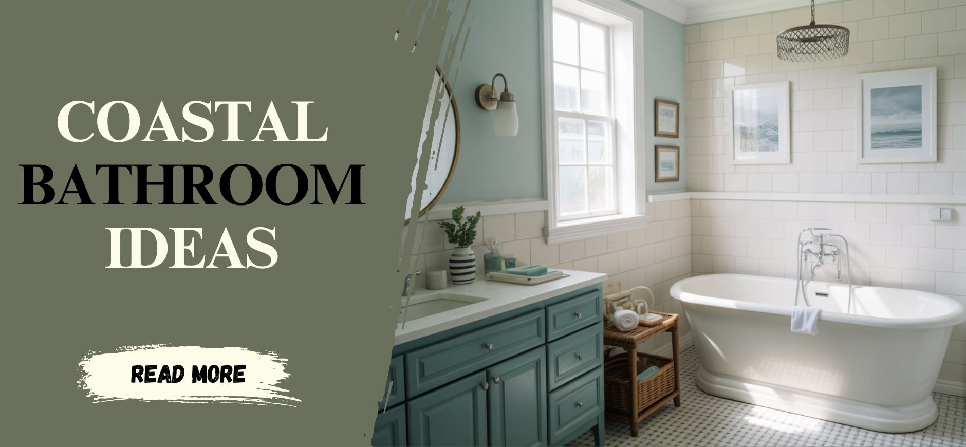 14 Stylish Coastal Bathroom Ideas That Inspire