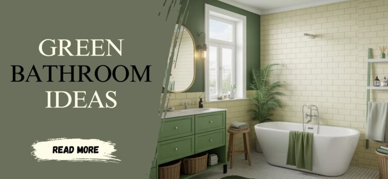 15 Green Bathroom Ideas That Feel Fresh and Relaxing