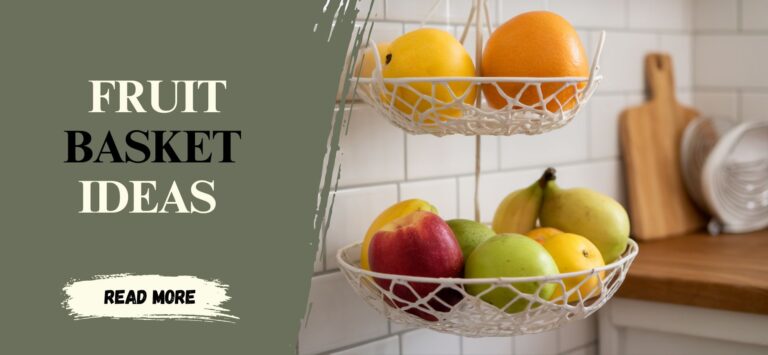 7 Genius Fruit Basket Ideas for Small Kitchens