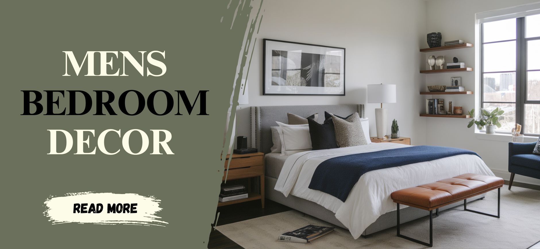 7 Modern Men's Bedroom Decor Tips