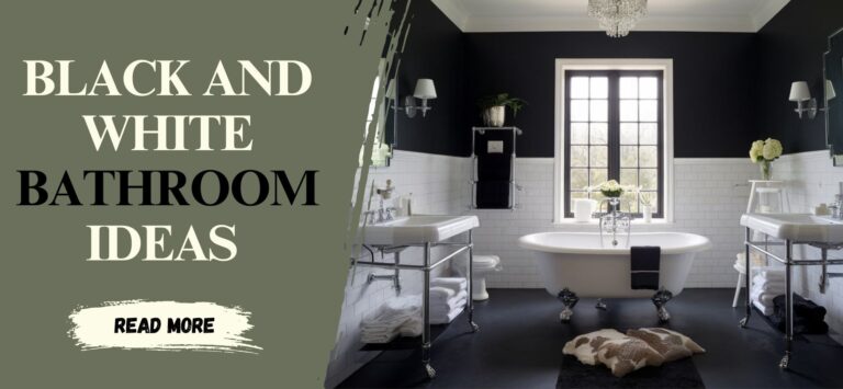7 Stunning Black and White Bathroom Ideas