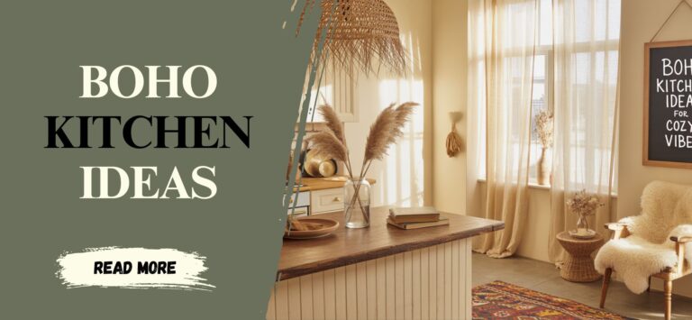 8 Boho Kitchen Ideas for Cozy Vibes