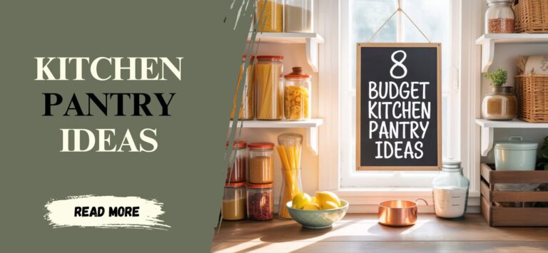 8 Budget Kitchen Pantry Ideas