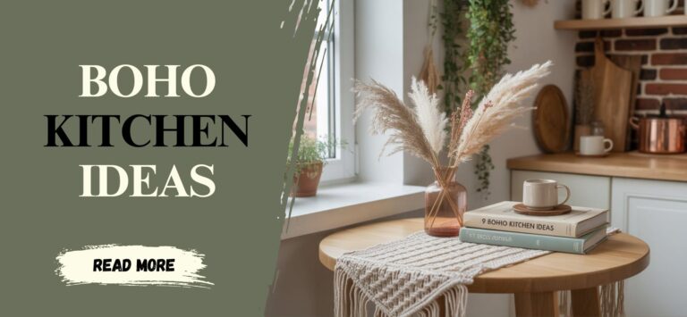 9 Boho Kitchen Ideas for Small Spaces