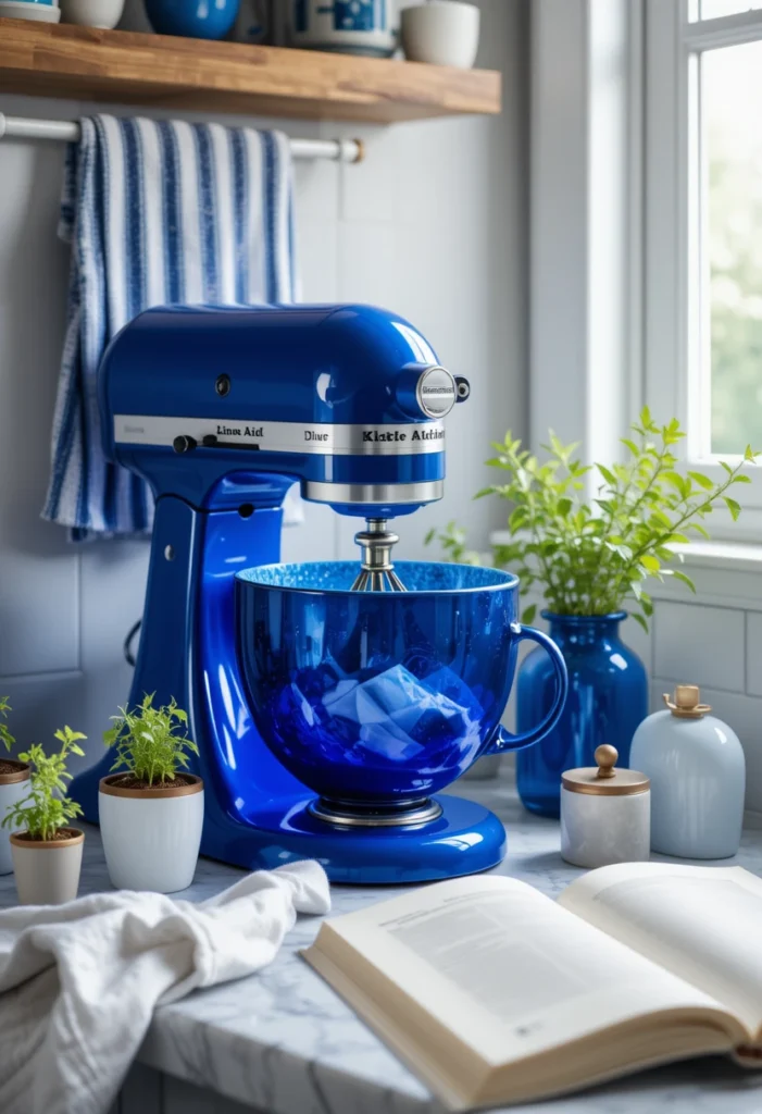 Accessorizing Your Blue Kitchen