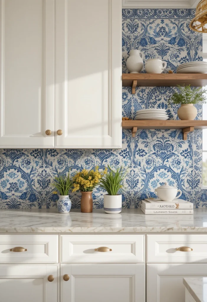 Backsplash Blues That'll Make You Swoon