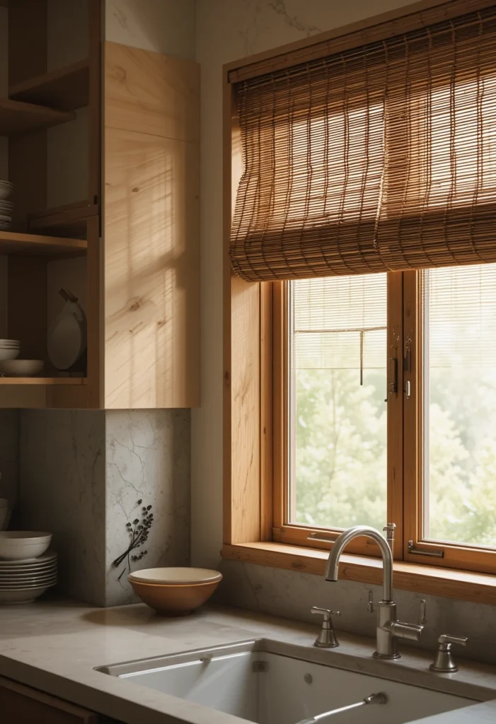 Bamboo Blinds for Natural Texture