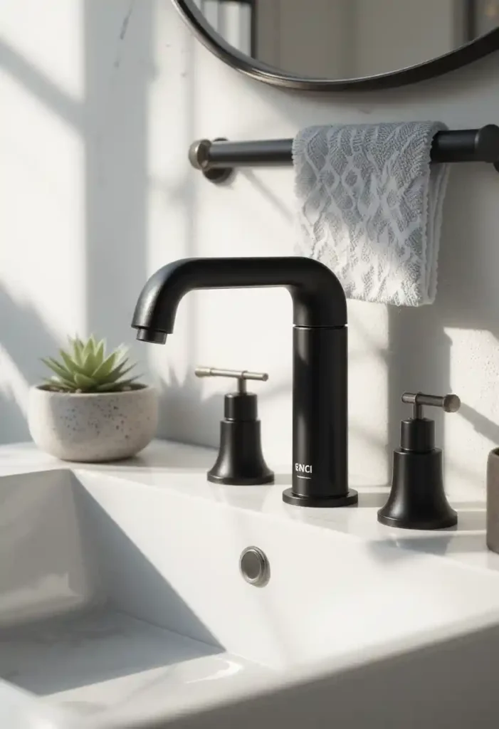 Black Fixtures for Modern Edge