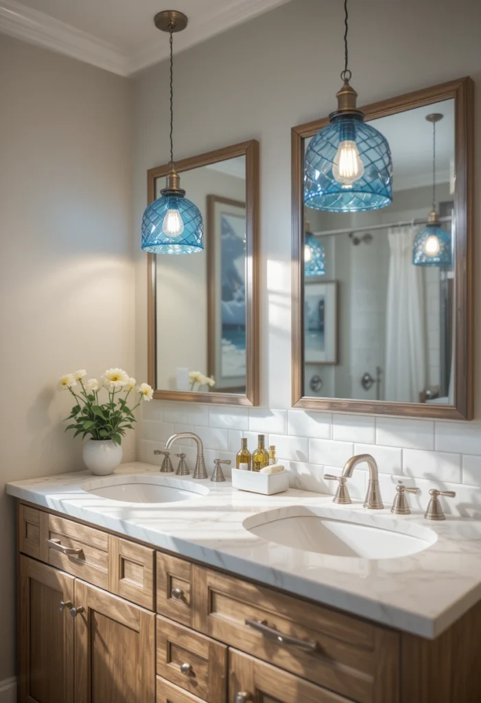 Blue Lighting Fixtures for Unique Style